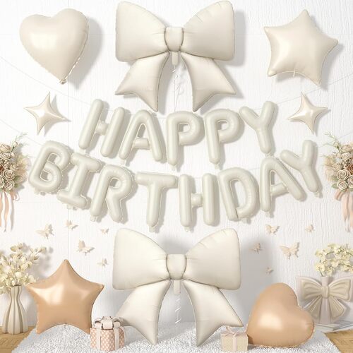 Рођендански сет балона са машном