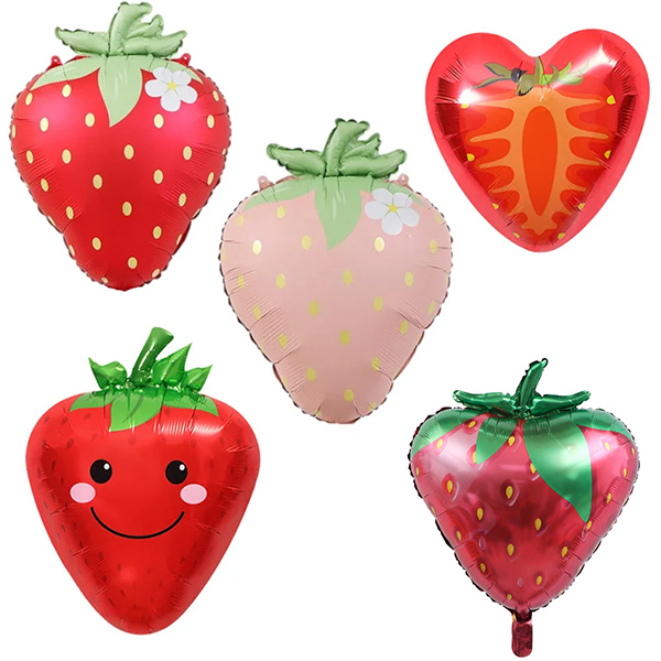 Балон од јагоде од фолије